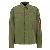 [해외]알파 인더스트리 긴 소매 셔츠 에어 포스 Emb 140027814 Green