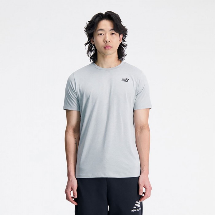 [해외]뉴발란스 Tenacity Heathertech 반팔 티셔츠 140132463 Athletic Grey Heather