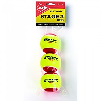 [해외]던롭 가방 테니스 공들 Stage 3 12137061113 Yellow / Red