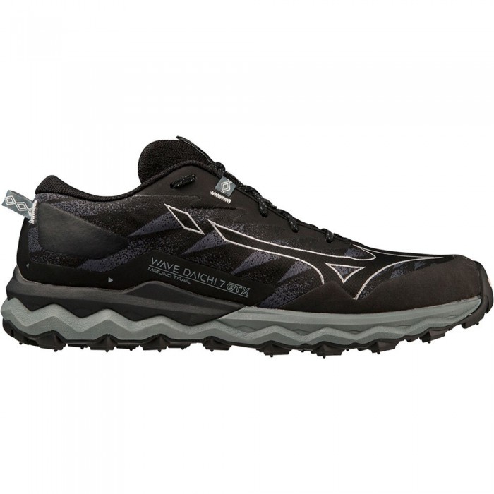 [해외]미즈노 Wave Daichi 7 Gtx 트레일 러닝화 4140081687 Black / Ombre Blue / Stormy Weather