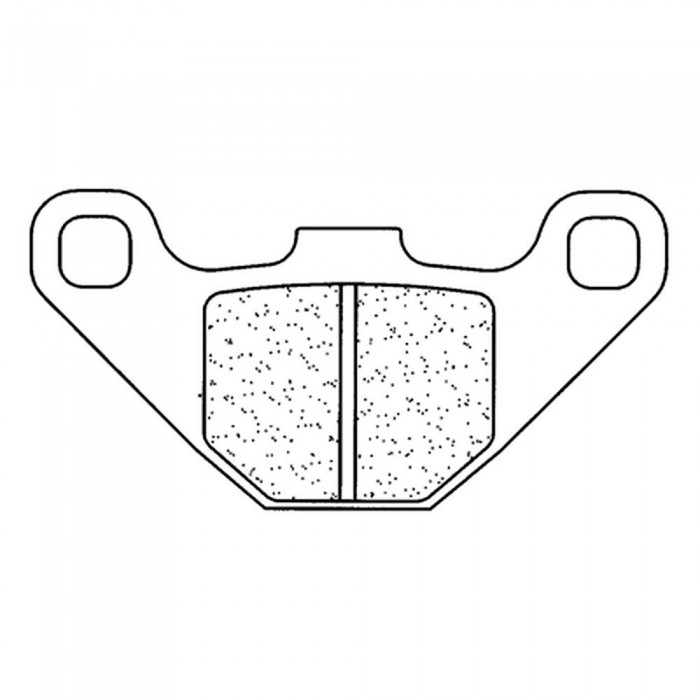 [해외]CL BRAKES 2469ATV1 소결 브레이크 패드 9139931445 Black