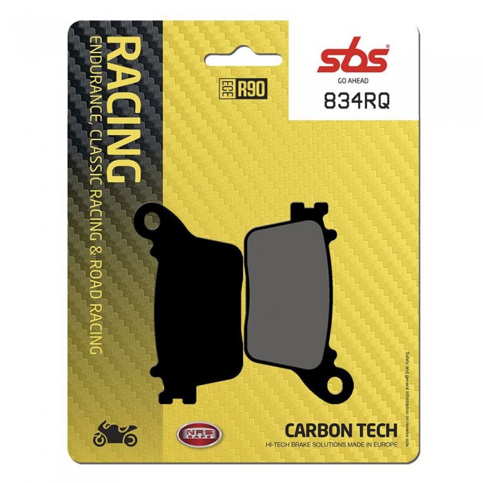 [해외]SBS Rq Hi-Tech Road Racing 834RQ Carbon 유기 브레이크 패드 9140098837