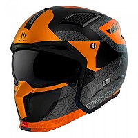 [해외]MT 헬멧s 컨버터블 헬멧 Streetfighter SV S Totem 9139979859 Matt Orange