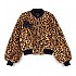 [해외]GRIMEY Westbound Fur 봄버 재킷 140113768 Leopard