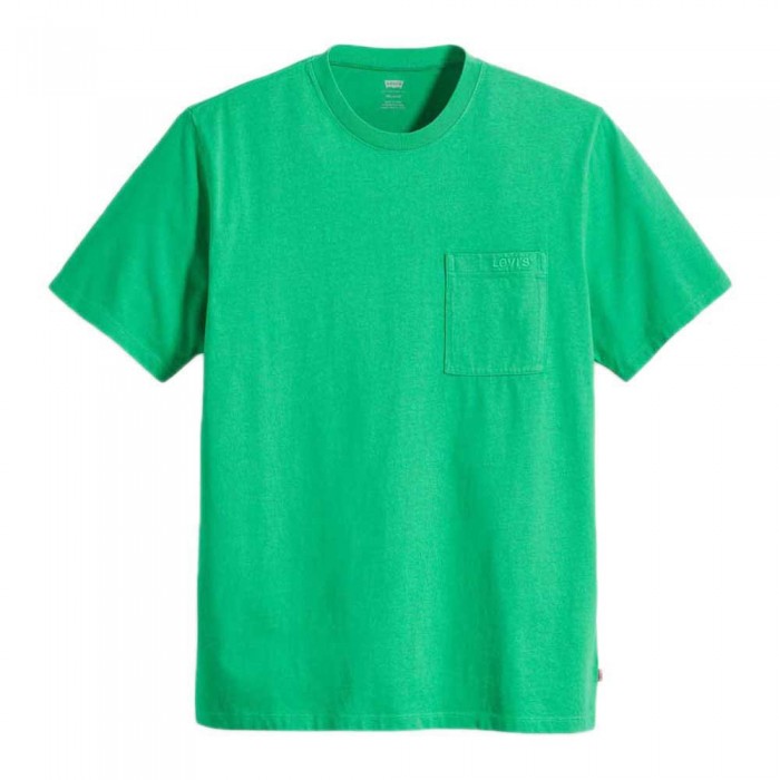 [해외]리바이스 Pocket Relaxed 티셔츠 139888670 Bright Green Garment Dye Bright Green