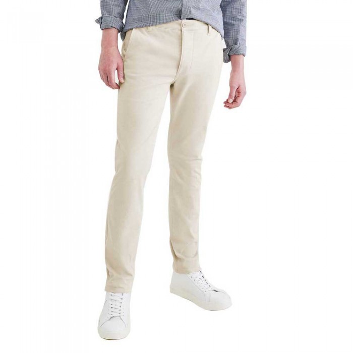 [해외]다커스 Smart Supreme Flex Skinny Fit 치노 팬츠 140174419 Sahara Khaki