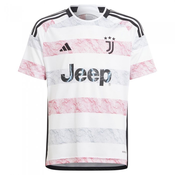 [해외]아디다스 주니어 반팔 티셔츠 어웨이 Juventus 23/24 3139927611 White