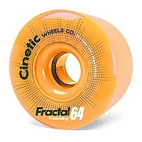 [해외]CINETIC 스케이트 바퀴 Fractal 80a 14139986957 Black