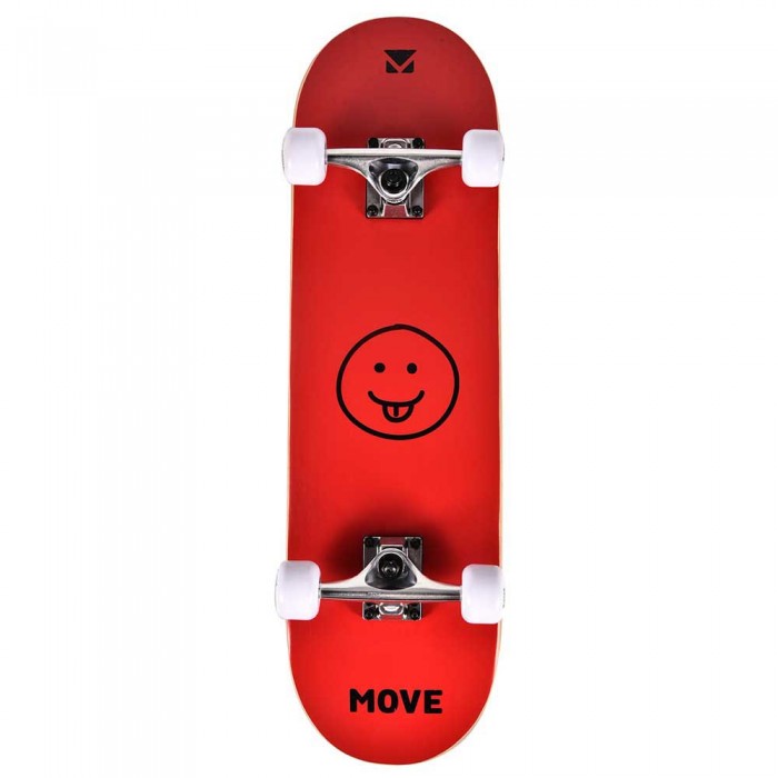 [해외]MOVE 스케이트보드 28´´ Smile 14140011810 Red