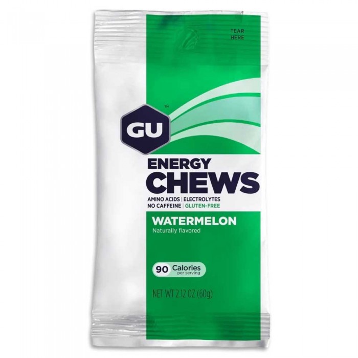 [해외]GU 에너지츄 Energy Chews Watermelon 12 4139955347 Multicolor