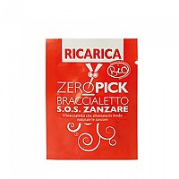[해외]ZEROPICK 모기 방지 팔찌 리필 Bio Kit Placas Citronela 3 단위 4140015582 Red