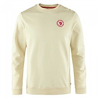[해외]피엘라벤 스웨트 셔츠 1960 로고 Badge 4140217481 Chalk White