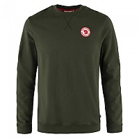 [해외]피엘라벤 스웨트 셔츠 1960 로고 Badge 4140217484 Deep Forest