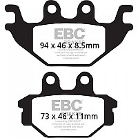 [해외]EBC Scooter SFAC377 Carbon 유기 브레이크 패드 9140098328