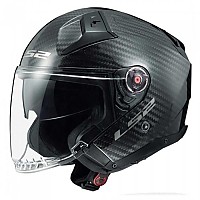 [해외]LS2 OF603 Infinity II 오픈 페이스 헬멧 9140228454 Glossy Carbon