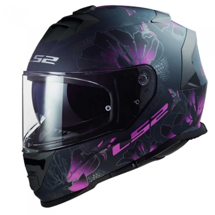 [해외]LS2 FF800 Storm II Burst 풀페이스 헬멧 9140233740 Matt Black / Pink