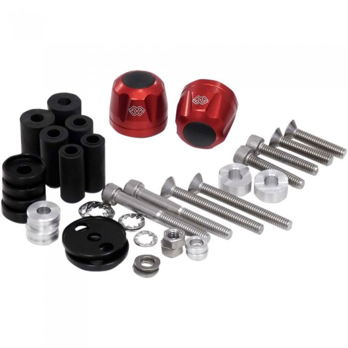 [해외]GILLES TOOLING Set Lg-Ip Aprilia Na 850 Mana 바 엔드 플러그 9140171727 Red