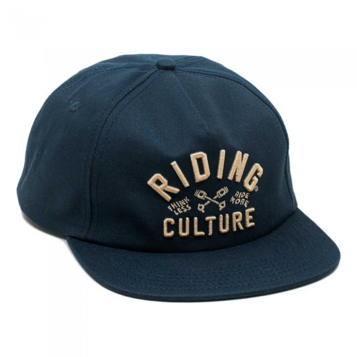 [해외]RIDING CULTURE Piston Snapback 모자 9139975447 Navy