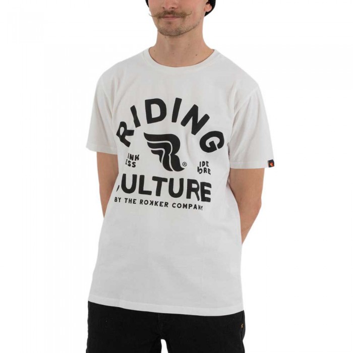 [해외]RIDING CULTURE Ride More 반팔 티셔츠 9139975468 White