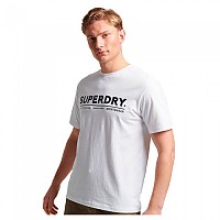 [해외]슈퍼드라이 Utility Sport 로고 Loose 반팔 티셔츠 140141032 Brilliant White