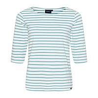 [해외]SEA RANCH Marina 3/4 소매 티셔츠 140129467 White / Aqua Blue