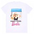 [해외]HEROES Official Barbie Vacay Mode 반팔 티셔츠 140147272 White
