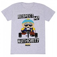 [해외]HEROES Official South Park Respect My Authority 반팔 티셔츠 140147279 Heather Grey