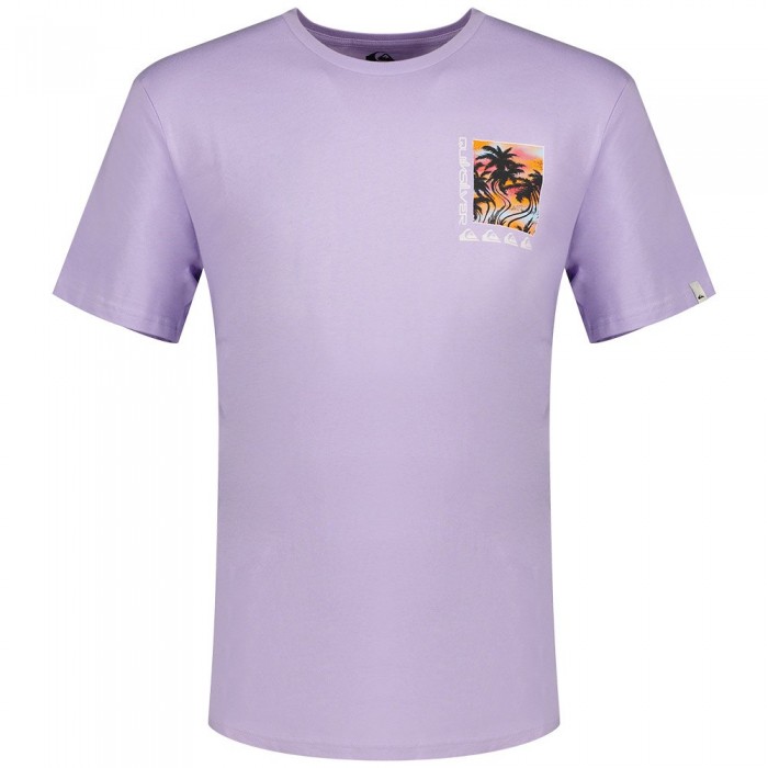 [해외]퀵실버 Poster Tee Ss 반팔 티셔츠 14139991747 Purple Rose