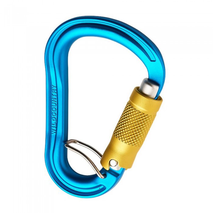 [해외]와일드컨츄리 스냅 후크 Xenon Hms Trilock Belay 4139971383 Blue / Yellow