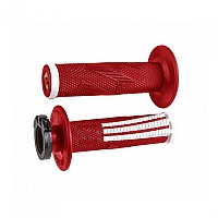 [해외]ODI Emig Pro V2 Lock-On 핸들 그립 9140094164 Red / White