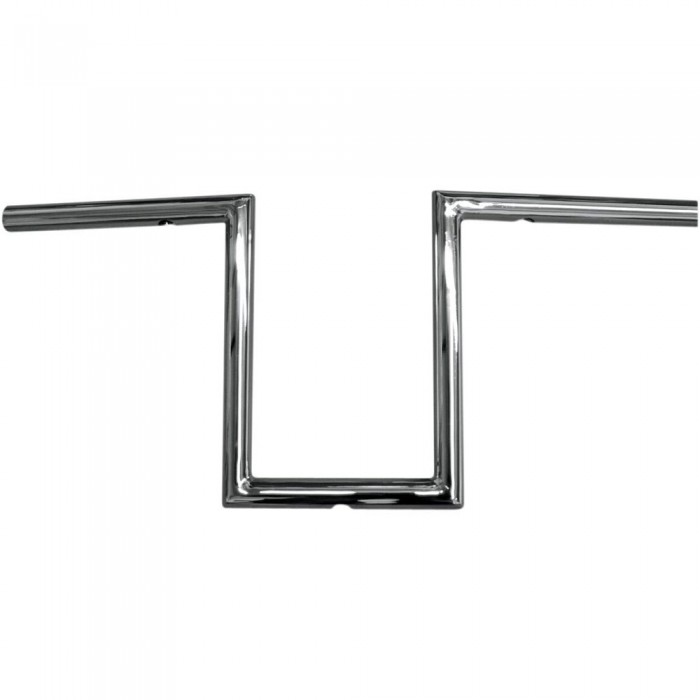 [해외]LA CHOPPERS 1´´ Narrow Z-Bars 10´´ Rise Universal 핸들바 9140172104 Chrome