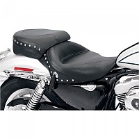 [해외]MUSTANG 와이드 Touring Solo Studded Conchos Harley Davidson Sportster 좌석 9140195845