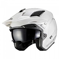 [해외]MT 헬멧s District SV S Solid 오픈 페이스 헬멧 9139979804 Glossy White