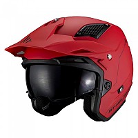[해외]MT 헬멧s District SV S Solid 오픈 페이스 헬멧 9139979806 Matt Red