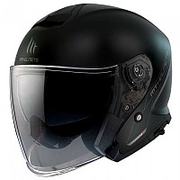 [해외]MT 헬멧s Thunder 3 SV Modulus 오픈 페이스 헬멧 9139979872 Matt Black / Grey / Light Grey