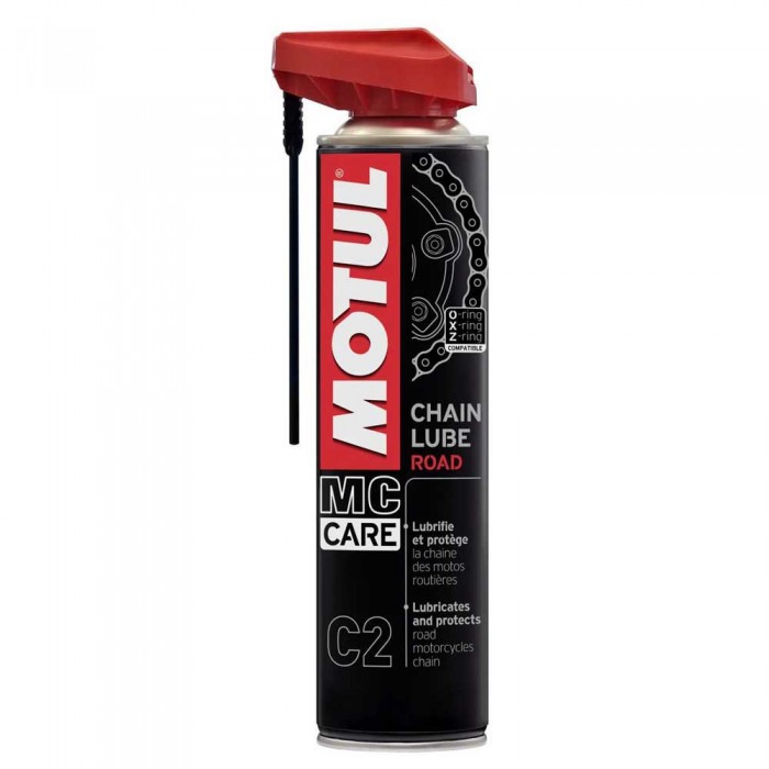 [해외]모튤 C2 Chain Lube Road 400ml 윤활제 9137053933 Grey