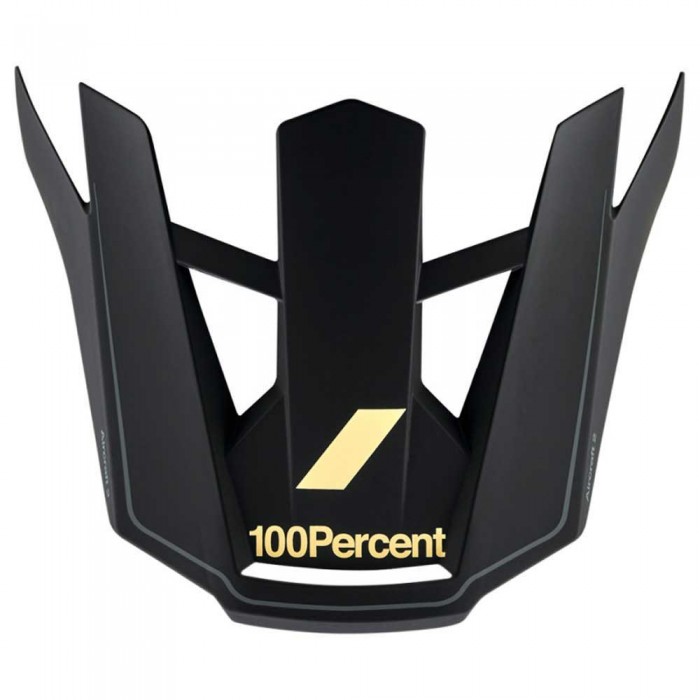 [해외]100% Aircraft 2 헬멧 예비 바이저 1140248878 Black / Light Yellow