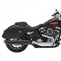 [해외]KESSTECH ESE 2-1 Harley Davidson FLSB 1750 ABS 소프트ail Sport Glide 107 Ref:180-3113-719 슬립온 머플러 9140124207 Chrome