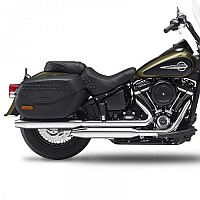 [해외]KESSTECH ESE 2-2 Harley Davidson FLFBS 1868 ABS 소프트ail Fat Boy 114 Ref:213-2112-711 슬립온 머플러 9140124224 Chrome