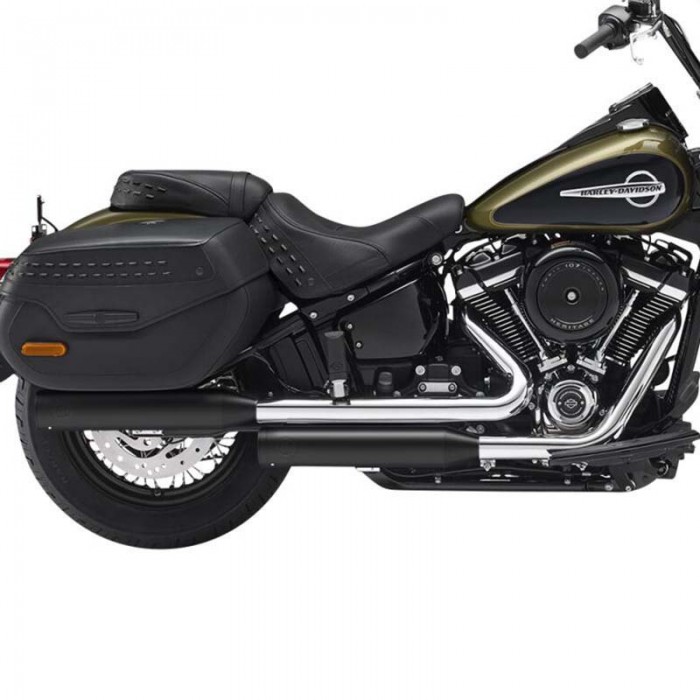 [해외]KESSTECH ESE 2-2 Harley Davidson FLHC 1750 ABS Softail Heritage Classic 107 Ref:182-2112-765 비인증 슬립온 머플러 9140124226 Black