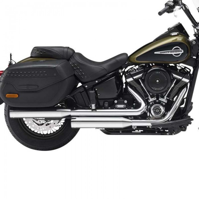 [해외]KESSTECH ESE 2-2 Harley Davidson FLHC 1750 ABS Softail Heritage Classic 107 Ref:212-2112-715 비인증 슬립온 머플러 9140124228 Chrome