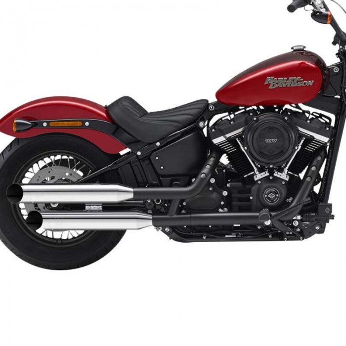 [해외]KESSTECH ESE 2-2 Harley Davidson FXBB 1750 ABS Softail Street Bob 107 Ref:180-2172-719 비인증 슬립온 머플러 9140124260 Chrome