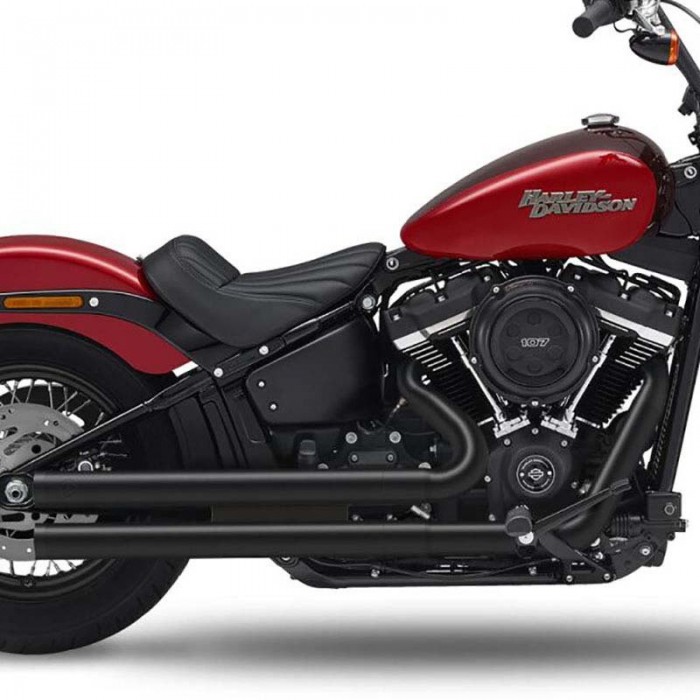 [해외]KESSTECH ESE 2-2 Harley Davidson FXBB 1750 ABS Softail Street Bob 107 Ref:181-5104-765 비인증 슬립온 머플러 9140124262 Black