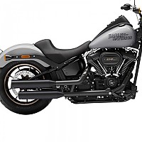 [해외]KESSTECH ESE 2-2 Harley Davidson FXLRS 1868 ABS 소프트ail Low Rider S 114 Ref:201-2172-765 슬립온 머플러 9140124281 Black
