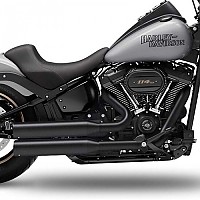 [해외]KESSTECH ESE 2-2 Harley Davidson FXLRS 1868 ABS 소프트ail Low Rider S 114 Ref:209-5109-755 슬립온 머플러 9140124282 Black
