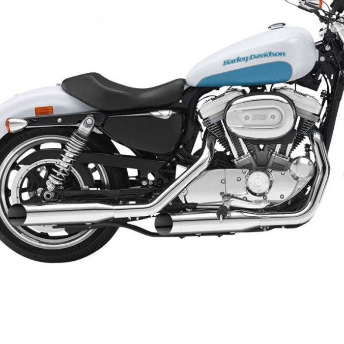 [해외]KESSTECH ESE 2-2 Harley Davidson XL 883 L Sportster SuperLow Ref:171-2352-719 비인증 슬립온 머플러 9140124294 Chrome