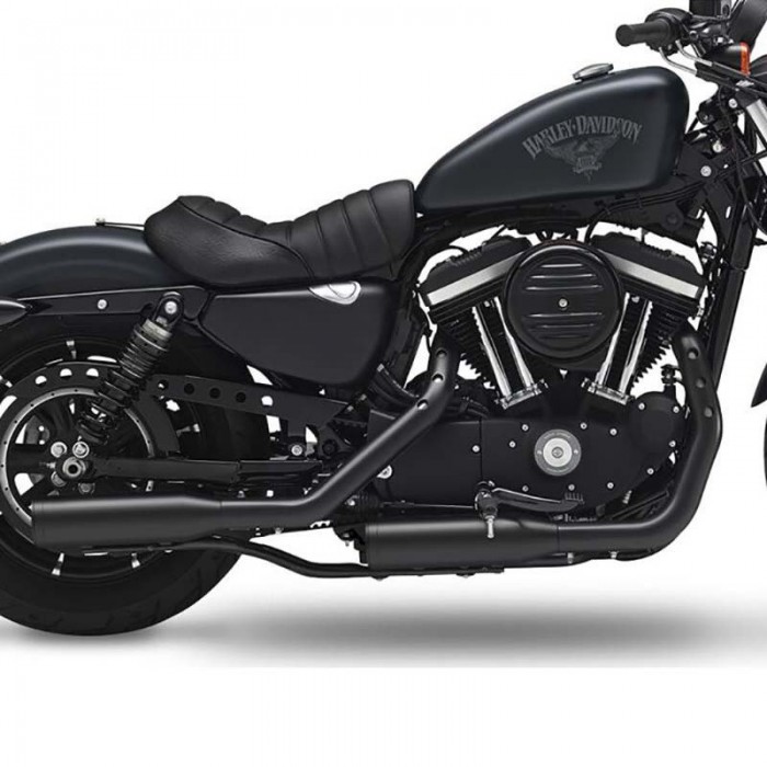 [해외]KESSTECH ESE 2-2 Harley Davidson XL 883 N Iron Ref:172-2352-765 비인증 슬립온 머플러 9140124295 Black