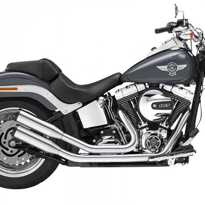 [해외]KESSTECH ESM2 2-2 Harley Davidson FLST 1450 Heritage Softail Ref:084-5106-737 비인증 슬립온 머플러 9140124313