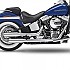 [해외]KESSTECH ESM2 2-2 Harley Davidson FLSTN 1584 소프트ail Deluxe Ref:070-2172-715 슬립온 머플러 9140124336 Chrome