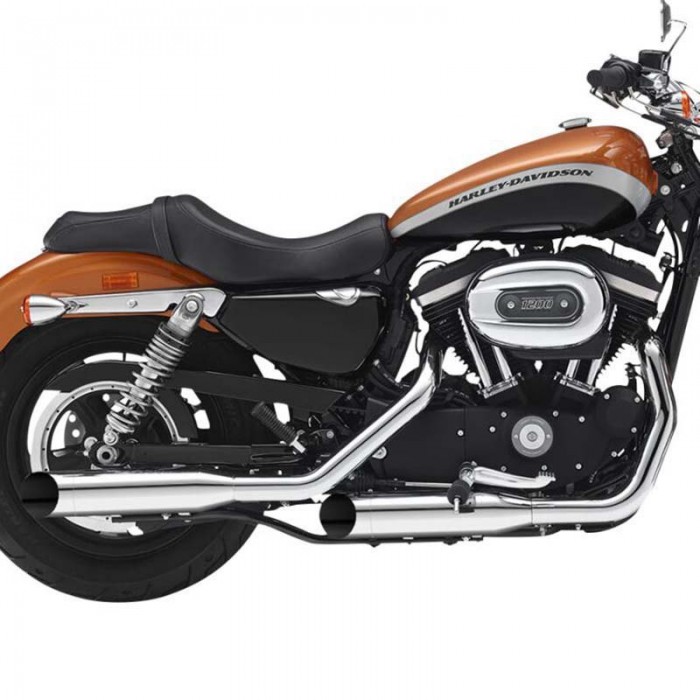 [해외]KESSTECH ESM2 2-2 Harley Davidson XL 1200 C Sportster Custom Ref:070-2352-719 비인증 슬립온 머플러 9140124354 Chrome